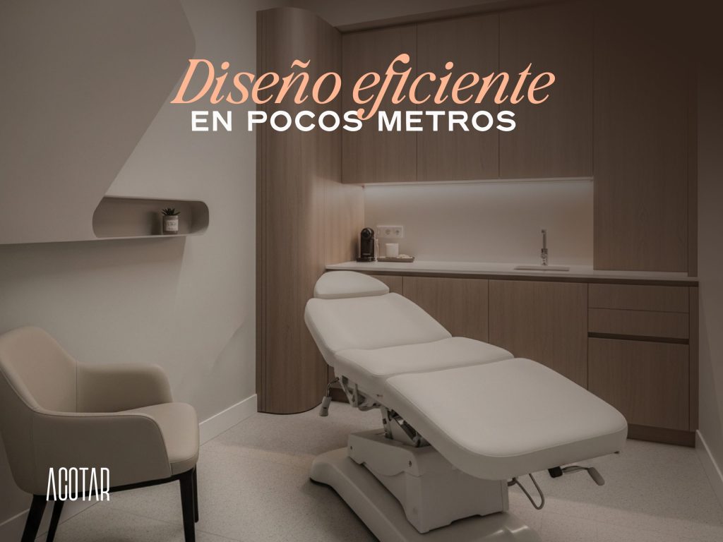Distribución inteligente en consultorios de menos de 20 metros cuadrados